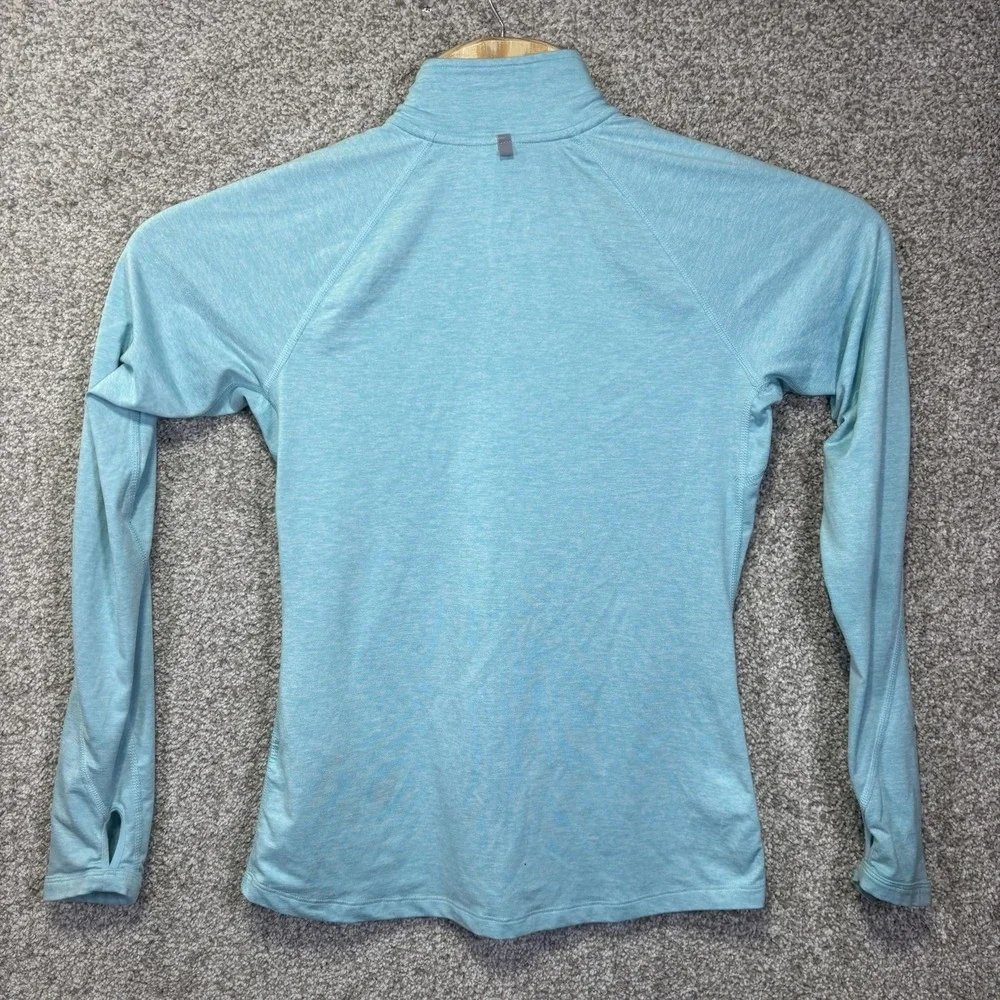 Nike Element Dri-FIT Pullover Womens Small Blue 1/2 Zip Long Sleeve Shirt
